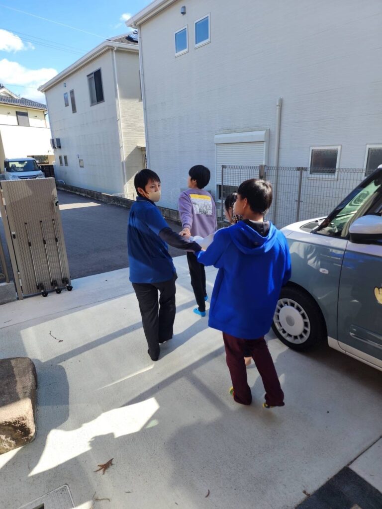 放課後等デイサービスずっと　避難訓練　広川