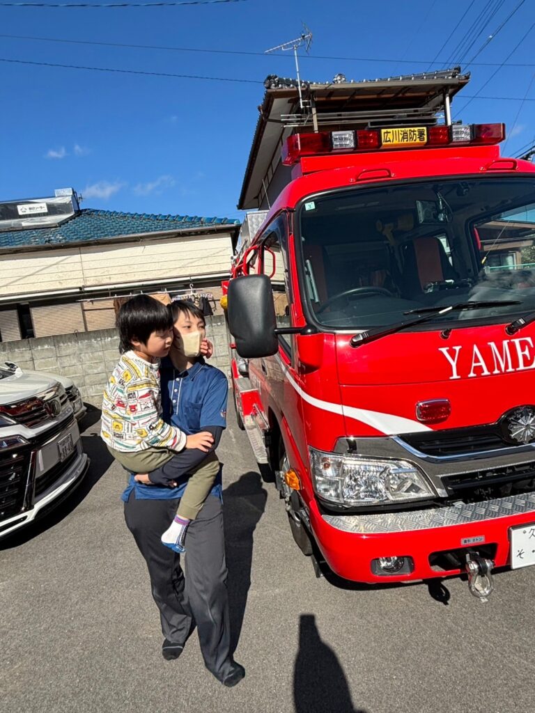 放課後等デイサービスずっと　広川　避難訓練