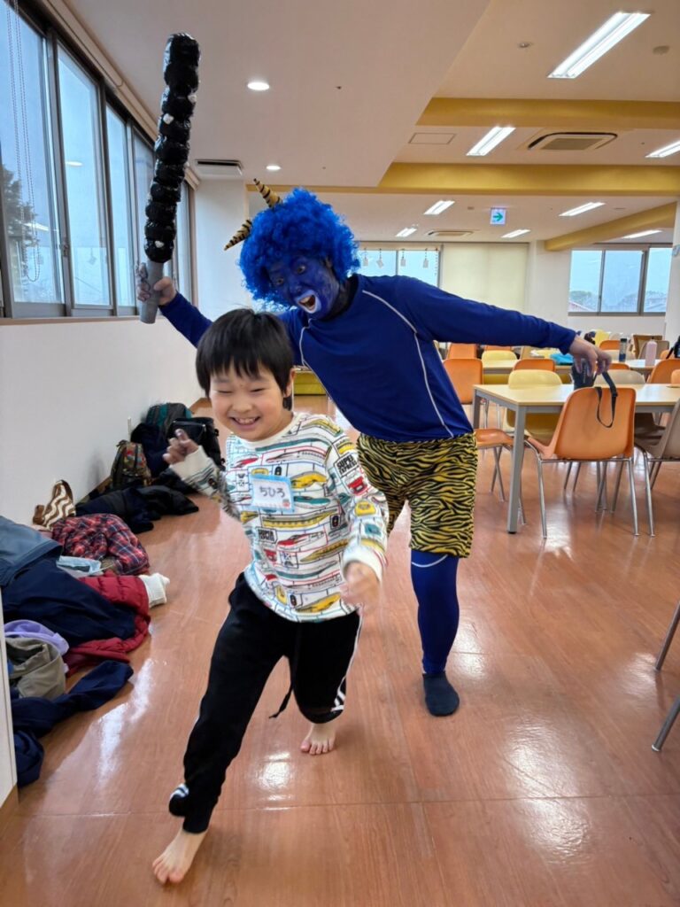 放課後等デイサービスずっと　はるるん　豆まき